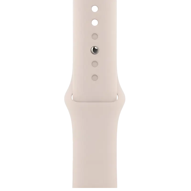 Умные часы Apple Watch SE Алюминиевый корпус с ремешком Starlight Sport