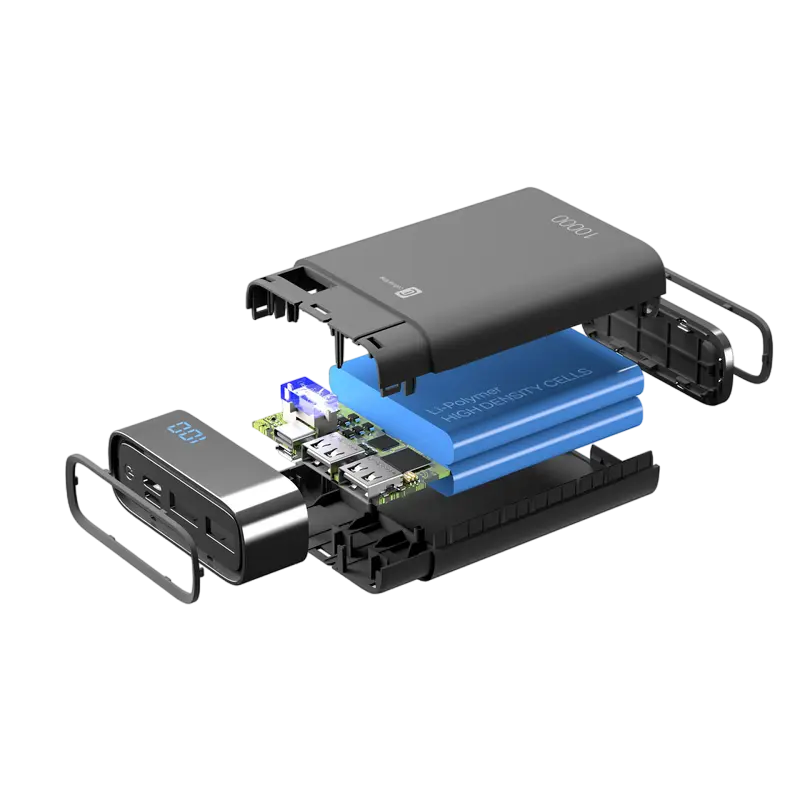 Acumulator extern Cellularline FreePower MANTA Negru