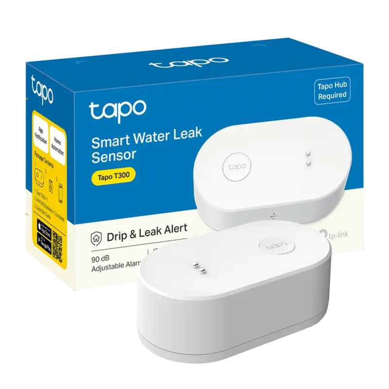 Датчик протечки TP-LINK Tapo T300 Белый