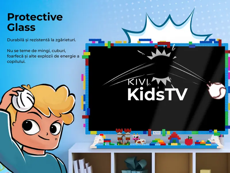 32" LED SMART TV KIVI KidsTV Albastru