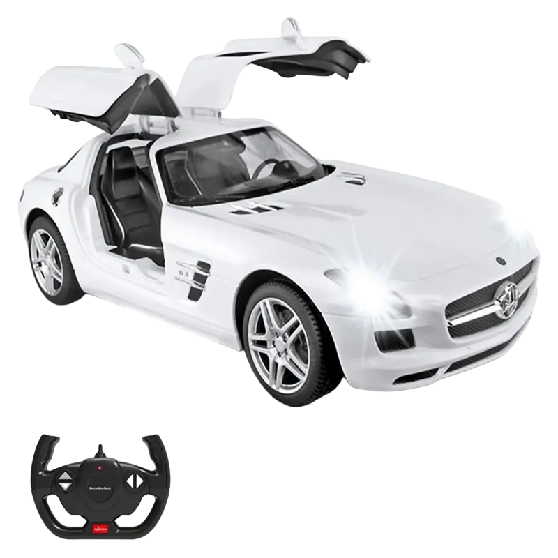 Jucărie cu telecomandă Rastar Mercedes-Benz SLS White