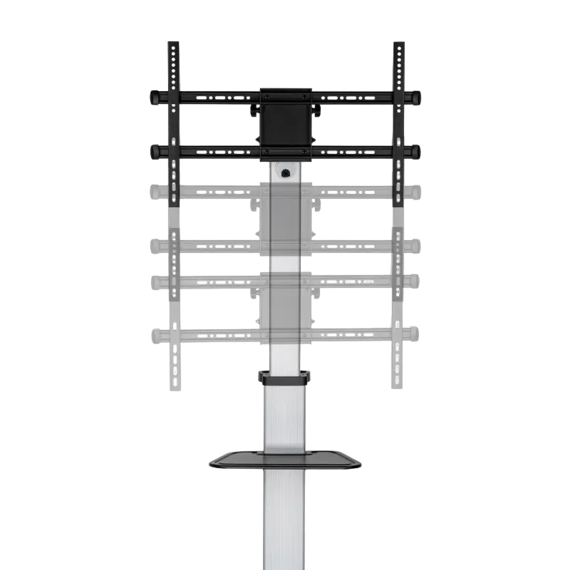 Suport pentru televizor Reflecta Elegant 86P-Shelf Argintiu