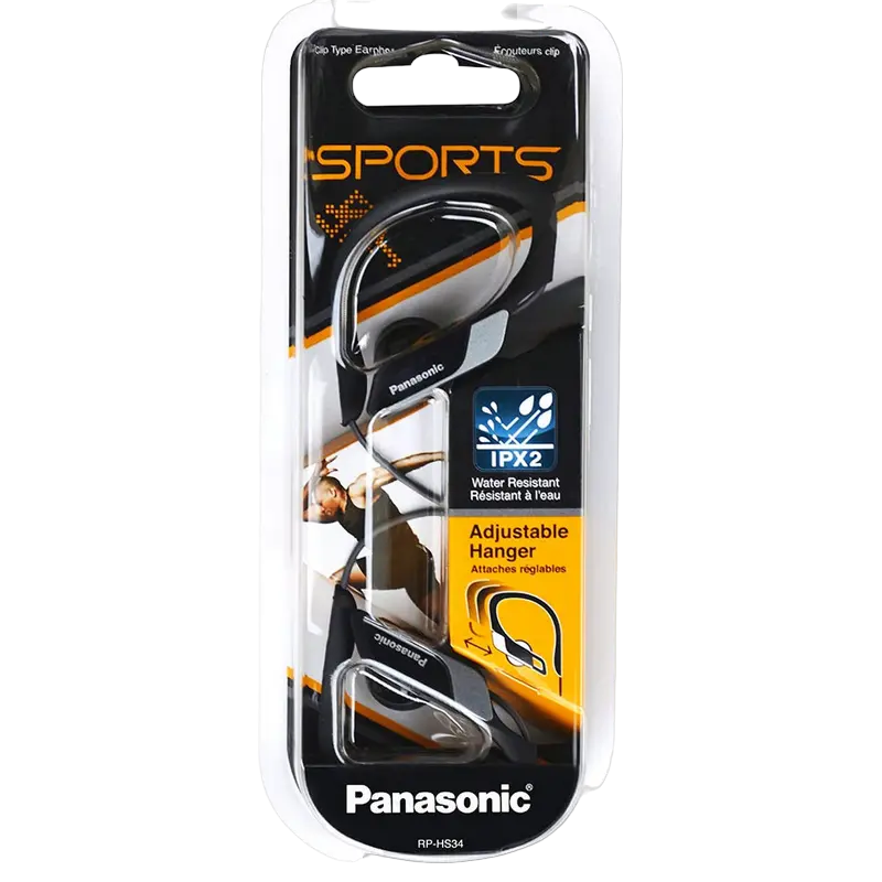 Căști Panasonic RP-HS34E Negru