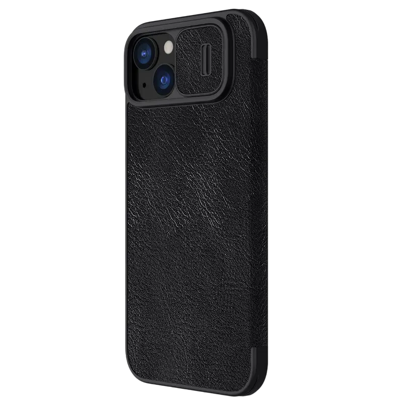 Husă tip carte Nillkin Apple iPhone 15 Plus Qin Pro Qin Pro Negru
