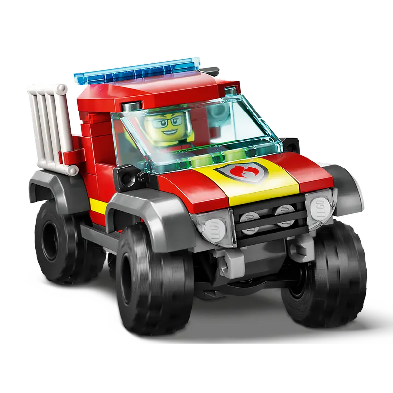 Конструктор LEGO 4x4 Fire Truck Rescue Разноцветный
