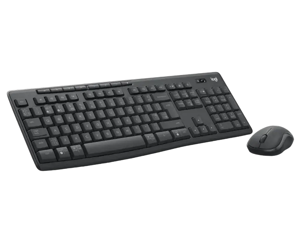 Клавиатура и мышь Logitech MK370 Мембрана Черный