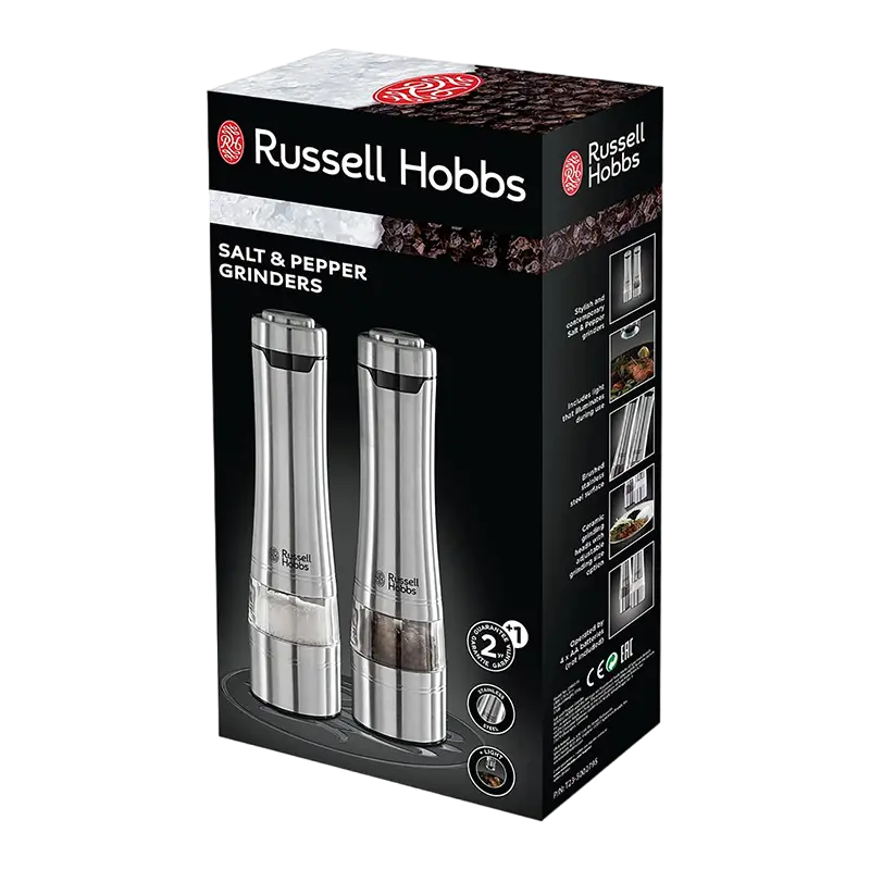 Râșnița de sare și piper Russell Hobbs 23460-56 Argintiu