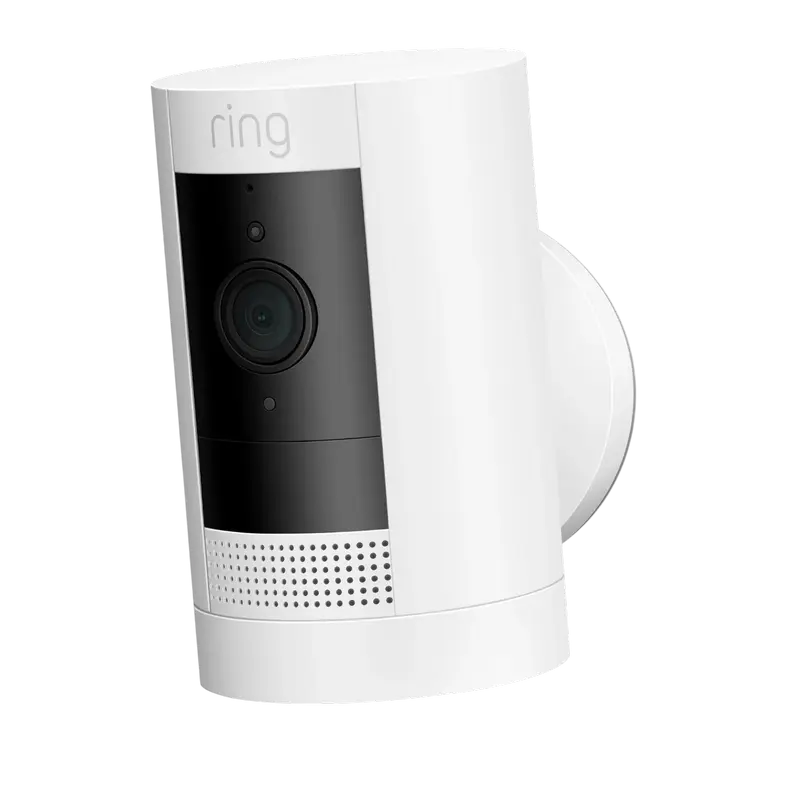 Умная камера видеонаблюдения RING Stick Up Cam Battery Белый