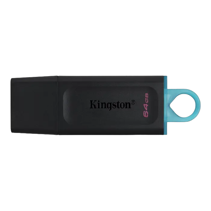 USB Flash накопитель Kingston DataTraveler Exodia 64ГБ Черный/Синий