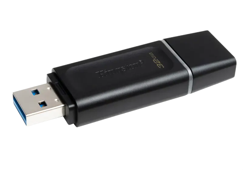 USB Flash накопитель Kingston DataTraveler Exodia 32ГБ Черный/Белый