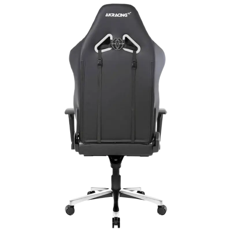 Scaun Gaming AKRacing MASTERS Max PU Piele Alb