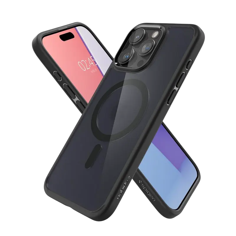 Чехол Spigen Apple iPhone 15 Pro Max Ultra Hybrid Magsafe Ultra Hybrid Mag Magsafe Frost Black