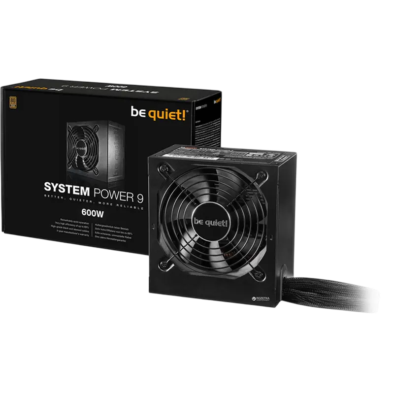 Tip Блок питания для компьютеров be quiet! SYSTEM POWER 9 ATX Черный