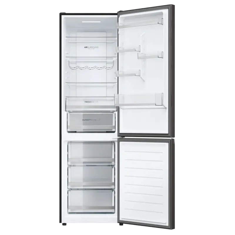 Холодильник Haier HDW3620DNPD Dark Inox