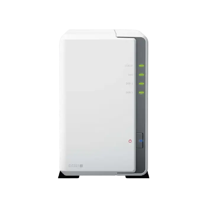 Сетевое хранилище SYNOLOGY DS223j Белый