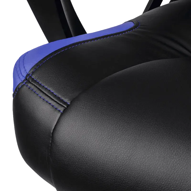 Игровое кресло Gamemax GCR07 Искусственная кожа Черный/Синий