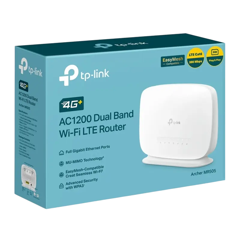 Беспроводной маршрутизатор TP-LINK Archer MR505 Белый