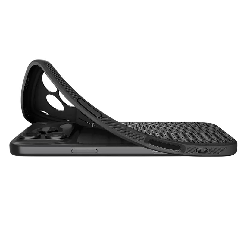 Husă Spigen Apple iPhone 17 Pro Liquid Air Liquid Air Negru mat