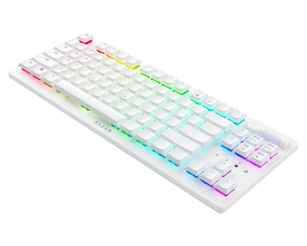 Tastatură Razer DeathStalker V2 Pro Mecanic Alb