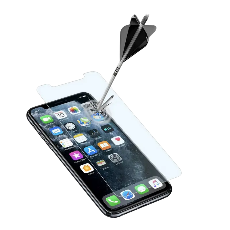 Sticlă de protecție Cellularline Apple iPhone 11 Pro Max/XS Max Tempered Glass Negru