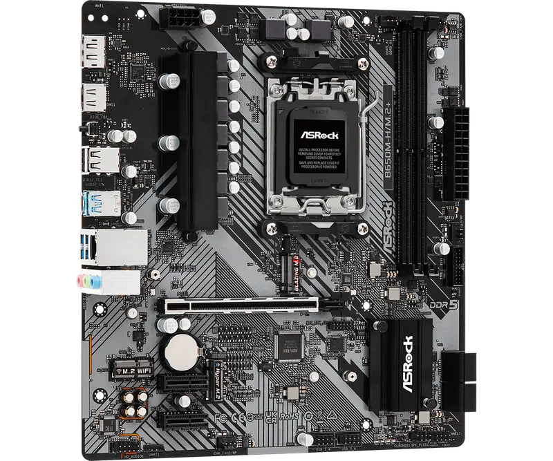 Placă de bază ASRock B650M-H/M.2+ AM5 Micro-ATX