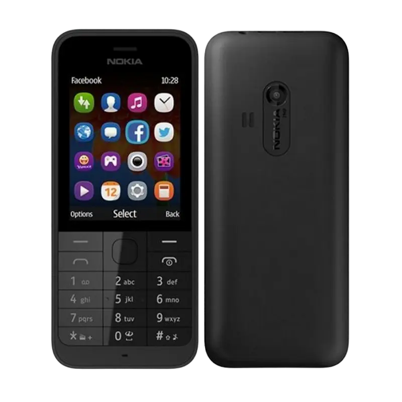 Мобильный телефон Кнопочный Nokia 225 Чёрный