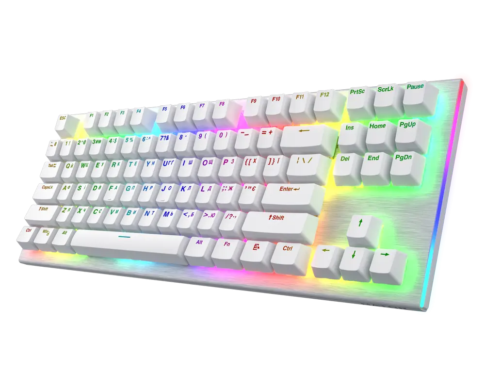 Tastatură HATOR Gravity X TKL Mecanic Alb