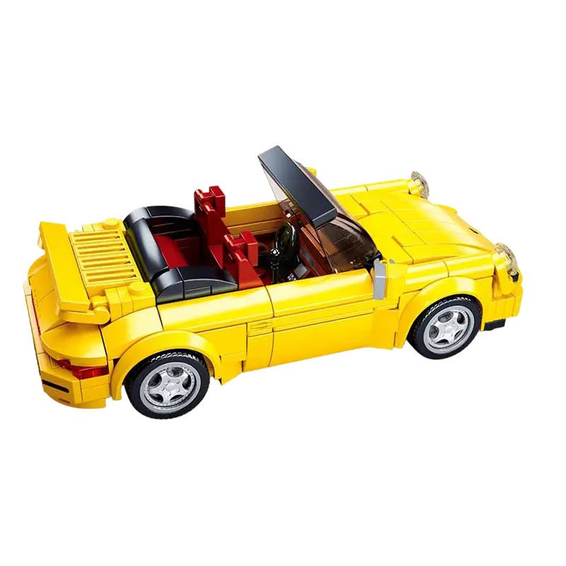 Конструктор Sluban Model Bricks - German Sports Car Жёлтый