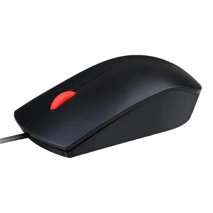 Мышь Lenovo Essential Проводное Чёрный