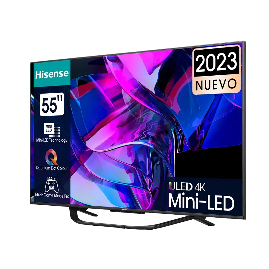 55" LED SMART Телевизор Hisense 55U7KQ Черный