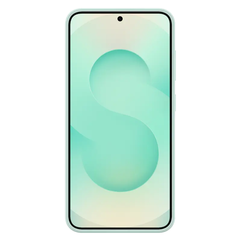 Чехол Samsung Galaxy S25 Silicone Cover Силиконовый Чехол Мятный