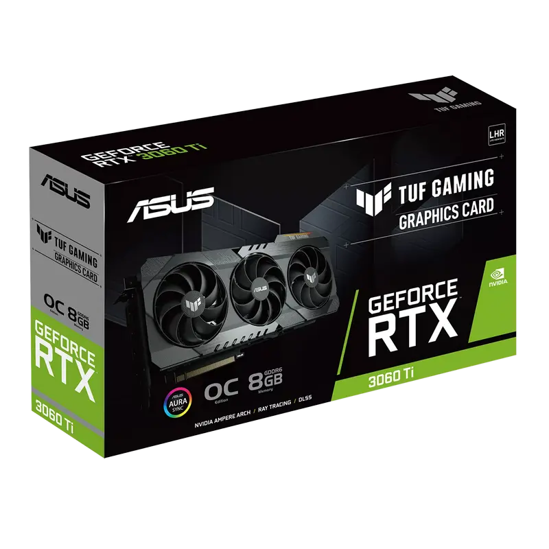 Видеокарта ASUS TUF Gaming GeForce RTX 3060 Ti V2 OC