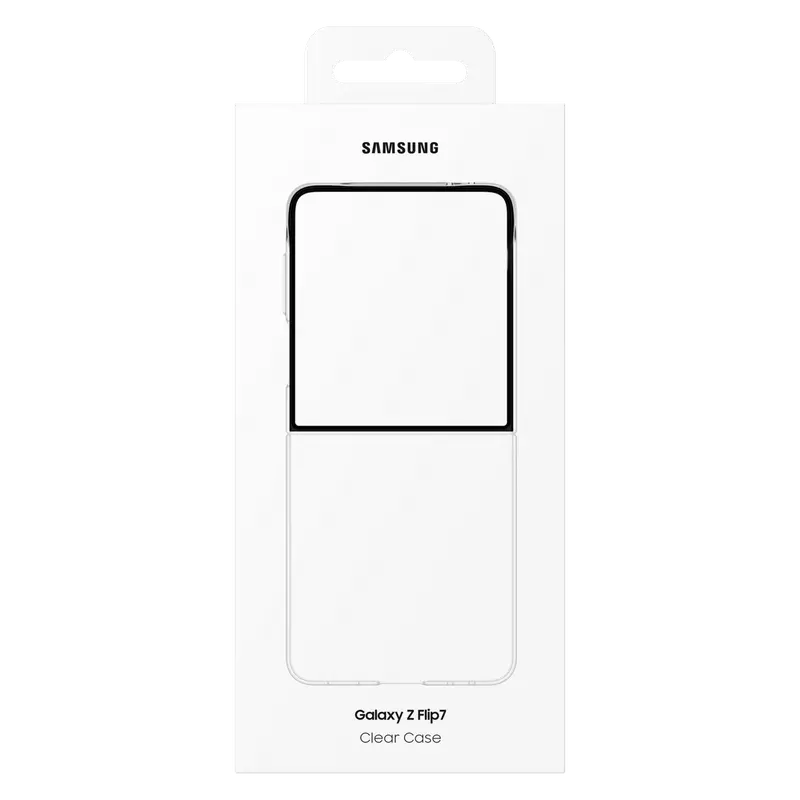 Чехол Samsung Galaxy Flip 7 Clear Case Clear Прозрачный