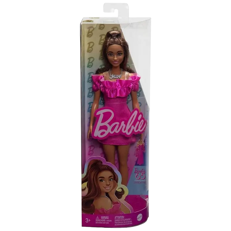 Barbie Fashionistas #217 Pink Dress