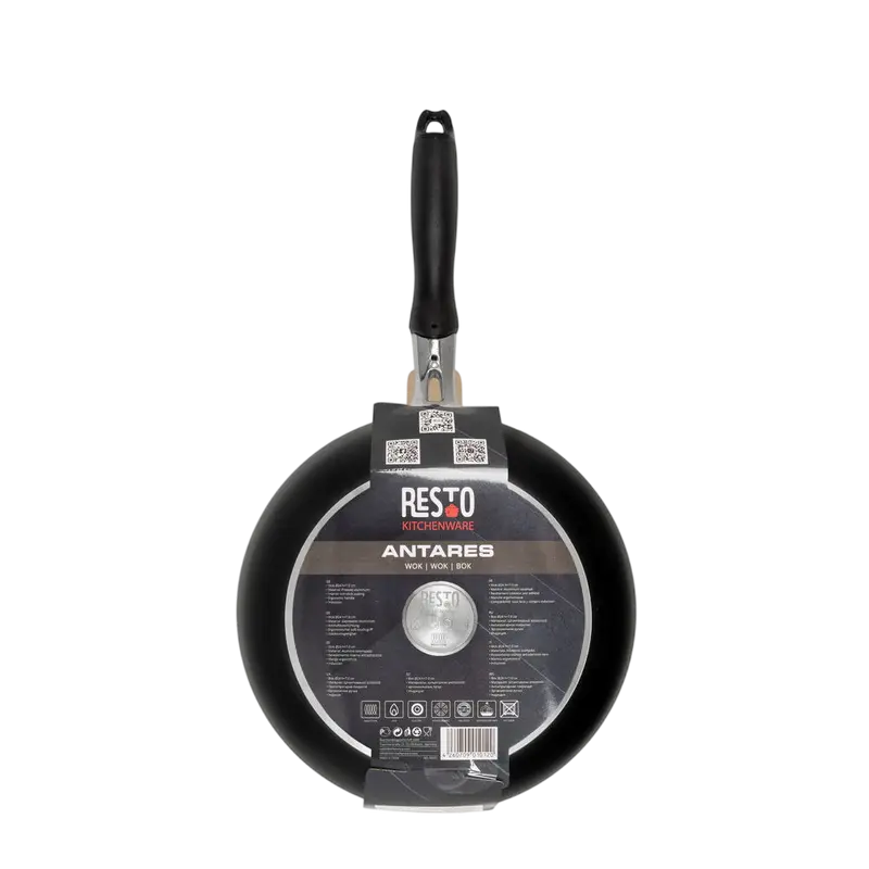 Сковорода WOK RESTO Antares ANTARES Чёрный