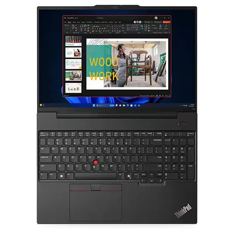 Ноутбук для бизнеса Lenovo ThinkPad E16 Gen 2 Чёрный