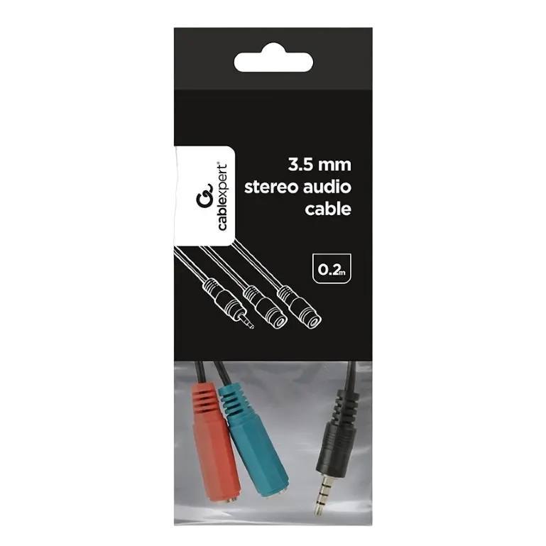 Аудио адаптер Cablexpert CCA-417 Черный