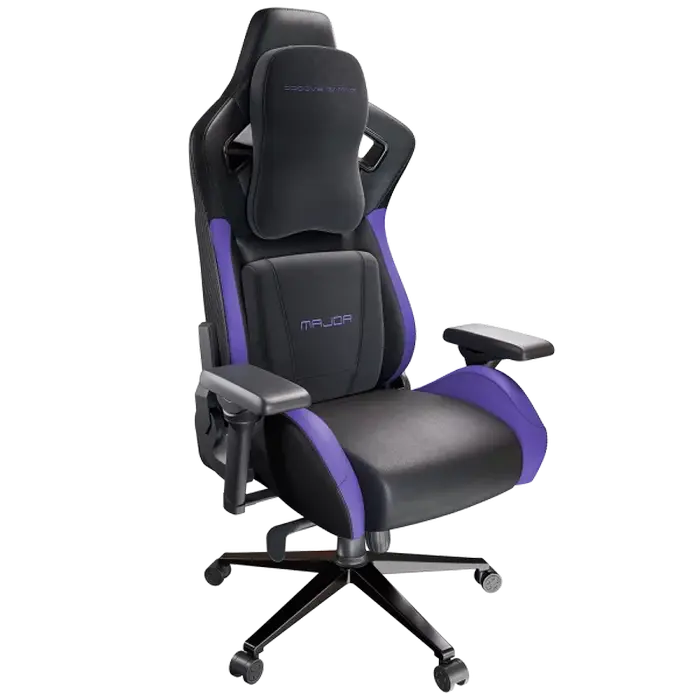 Игровое кресло Proove Gaming Major Искусственная кожа Чёрный | Фиолетовый