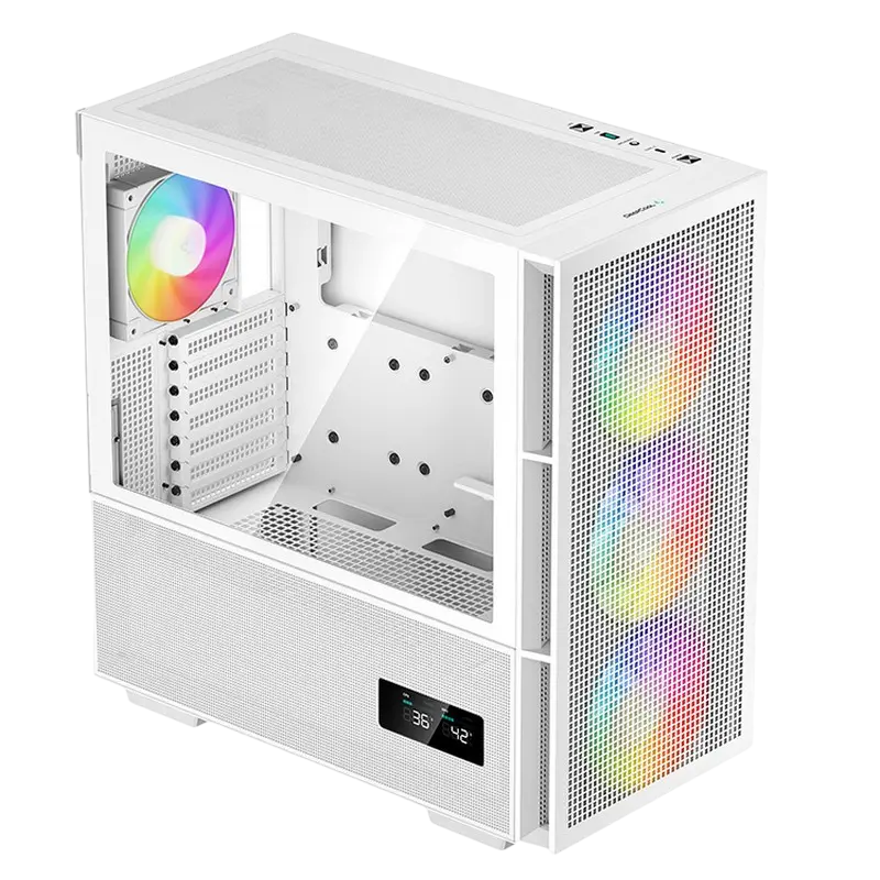 Carcasă PC Deepcool CH560 Digital WH Midi-Tower Alb