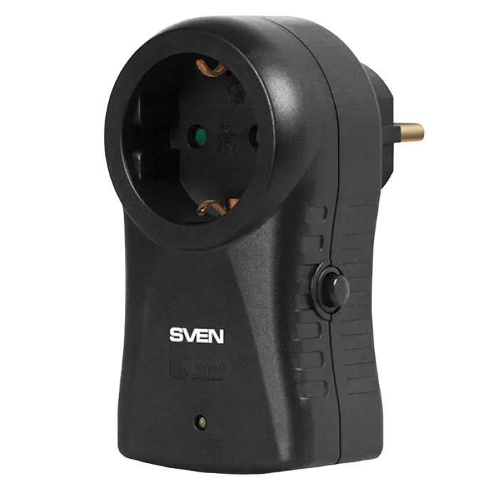 Prelungitor electric SVEN SF-S1 Negru