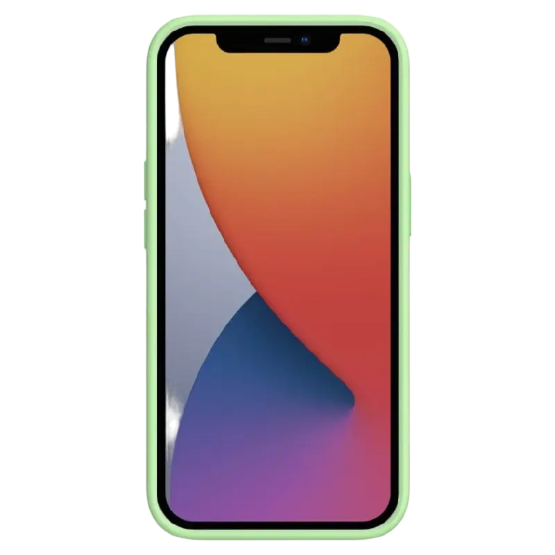 Чехол Nillkin Apple iPhone 13 CamShield Silky Silicone Camshield Mint Green