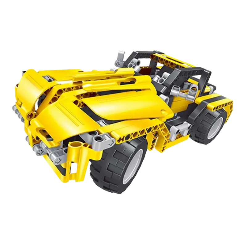 Конструктор с радиоуправлением iM.Master Pick Up Truck & Roadster Жёлтый