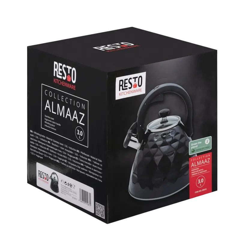 Чайник RESTO ALMAAZ Almaaz Черный