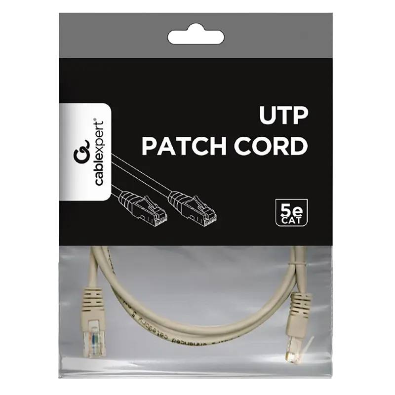 Patch cord Cablexpert PP12-1M Gri