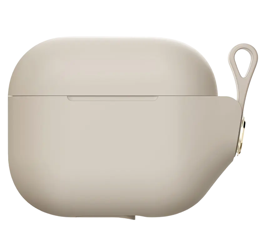 Husă pentru Airpods Moshi Apple Airpods 3 Pebbo Pebbo Bej