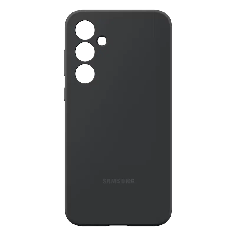 Чехол Samsung Galaxy A35 Silicone Cover Clear Чёрный