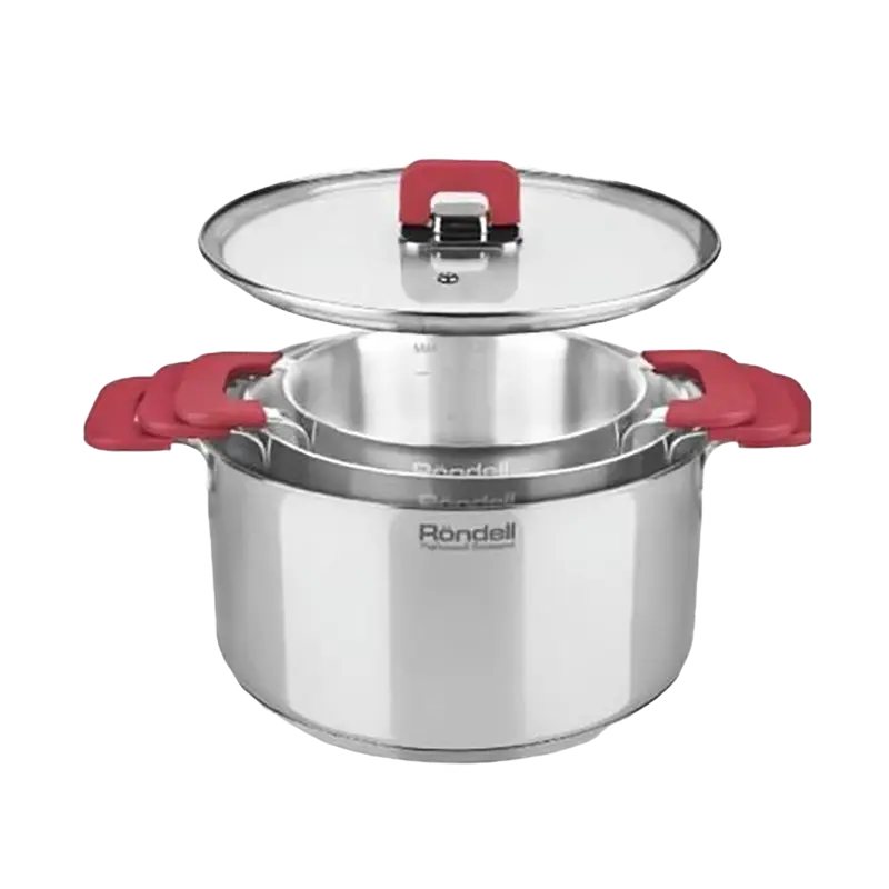 Набор кастрюль Rondell Savvy Savvy Нержавеющая сталь