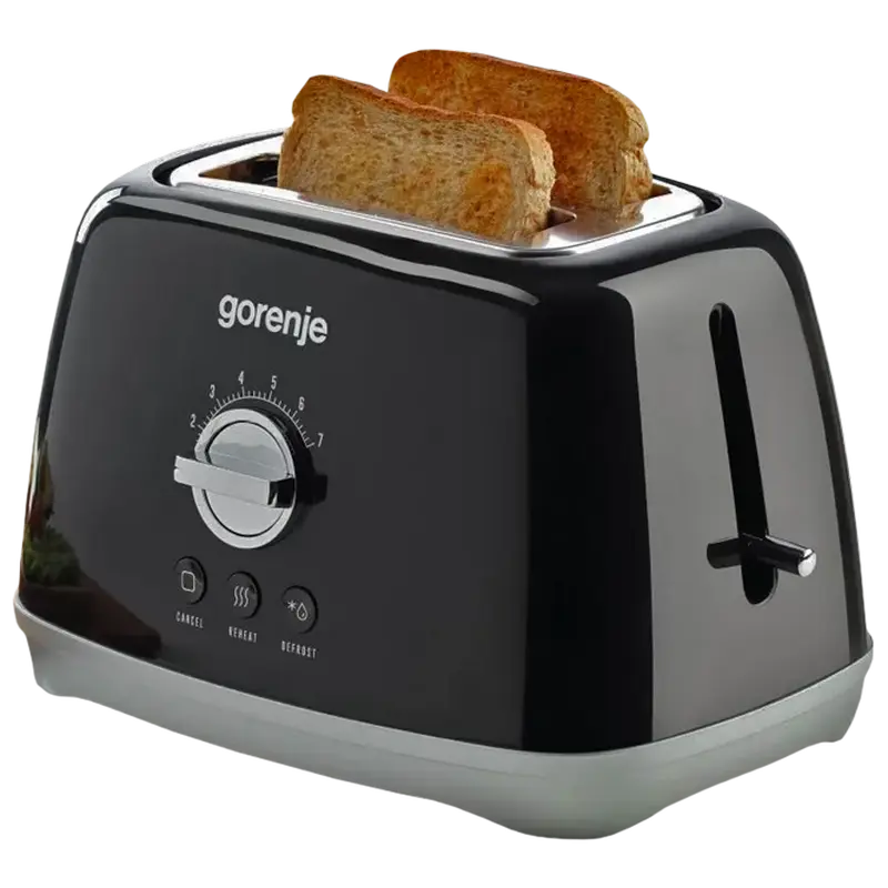 Тостер Gorenje Retro Collection Чёрный