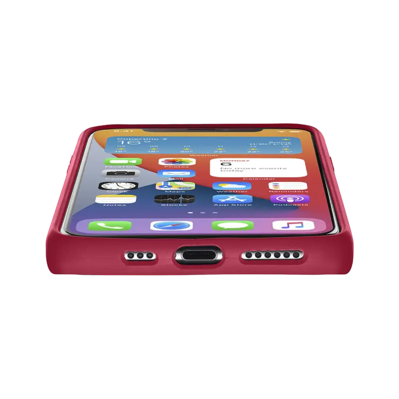 Husă Cellularline Apple iPhone 12 Pro Max Sensation Sensation Roșu