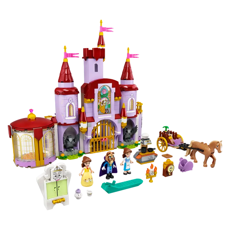Конструктор LEGO Belle and the Beast's Castle Разноцветный